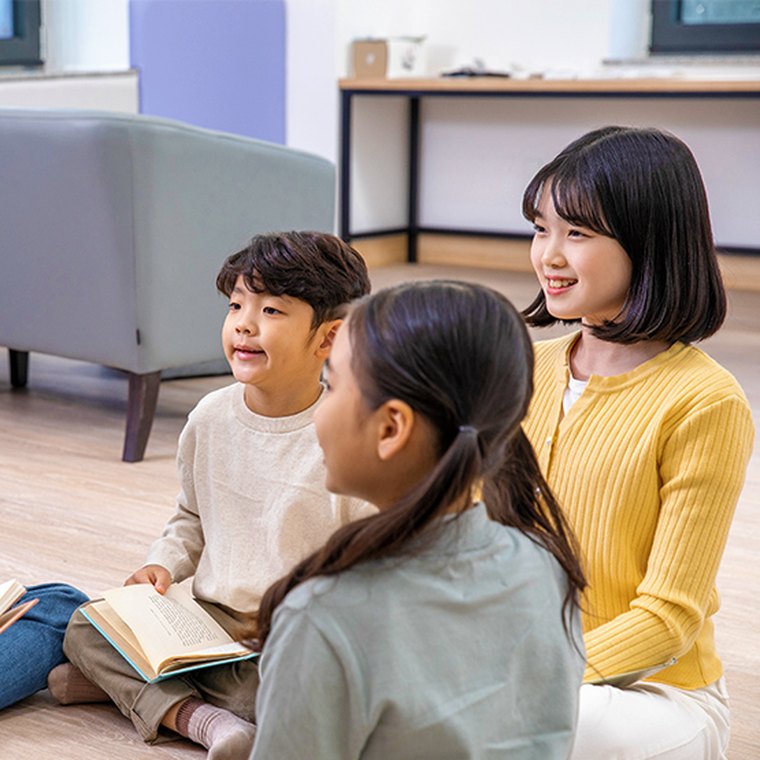 여름 연합캠프에 참여한 아이들